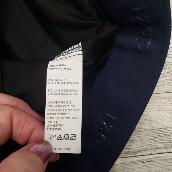 Izod Golf Cargo Shorts Swing Flex 9" Stretch 6 Pocket Black Mens Size 30 NWT $70 - Picture 7 of 10